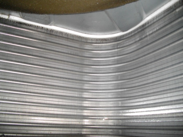 倉敷市　飲食店 業務用エアコン分解洗浄 クリーニング