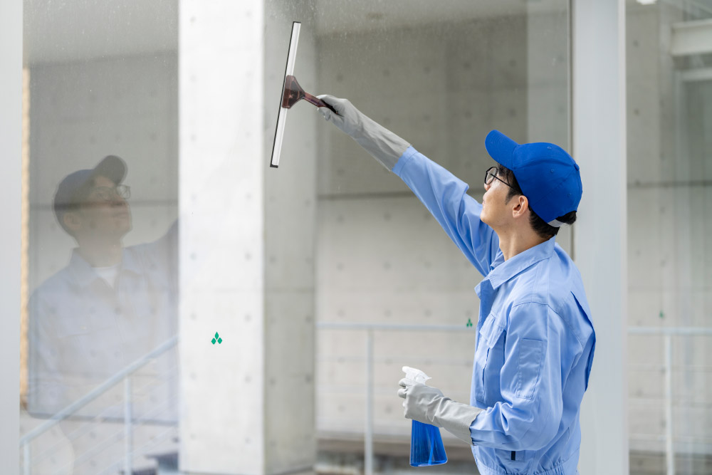 ガラスクリーニングについて