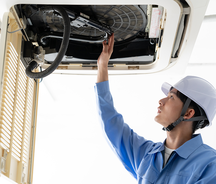 分解洗浄（高圧洗浄・内部クリーニング）